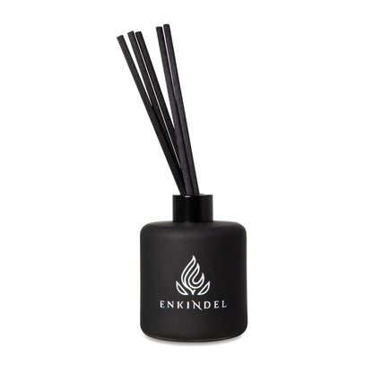 Ambered Sandalwood Reed Diffuser - Matt Black